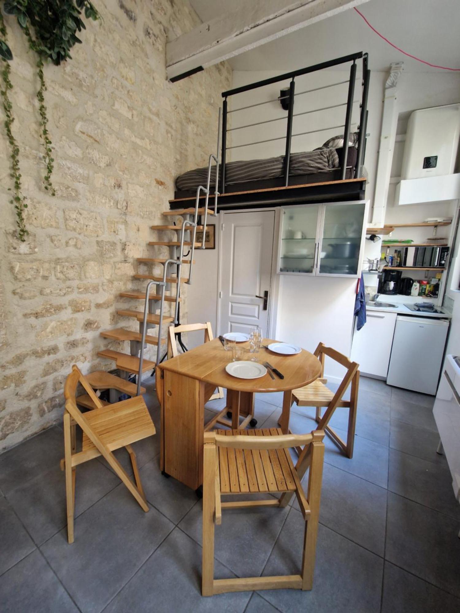 Studio Marais Ménilmontant Paris Exterior foto